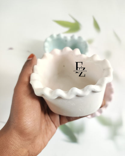 Heart Shape Concrete Jar