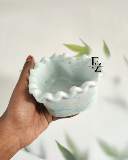Heart Shape Concrete Jar