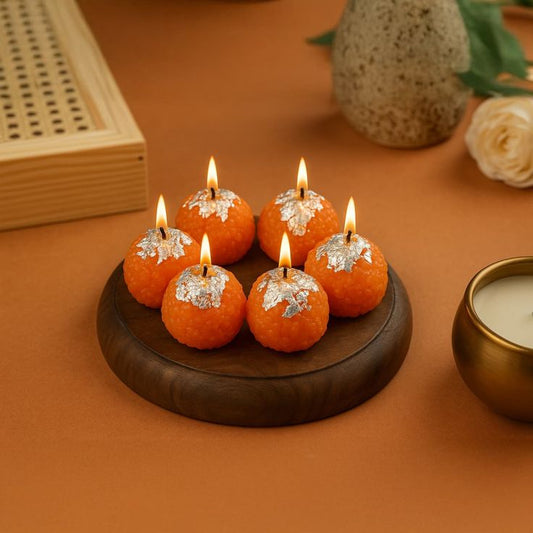 Small Motichor Laddu Mould Plain