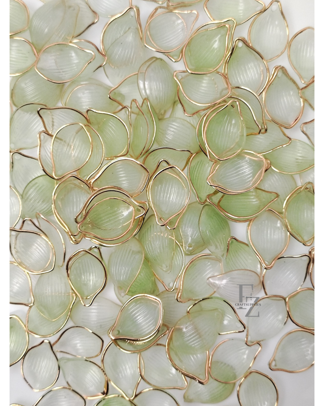 Acrylic Petal D1 - Green