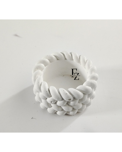 Rope Concrete Jar