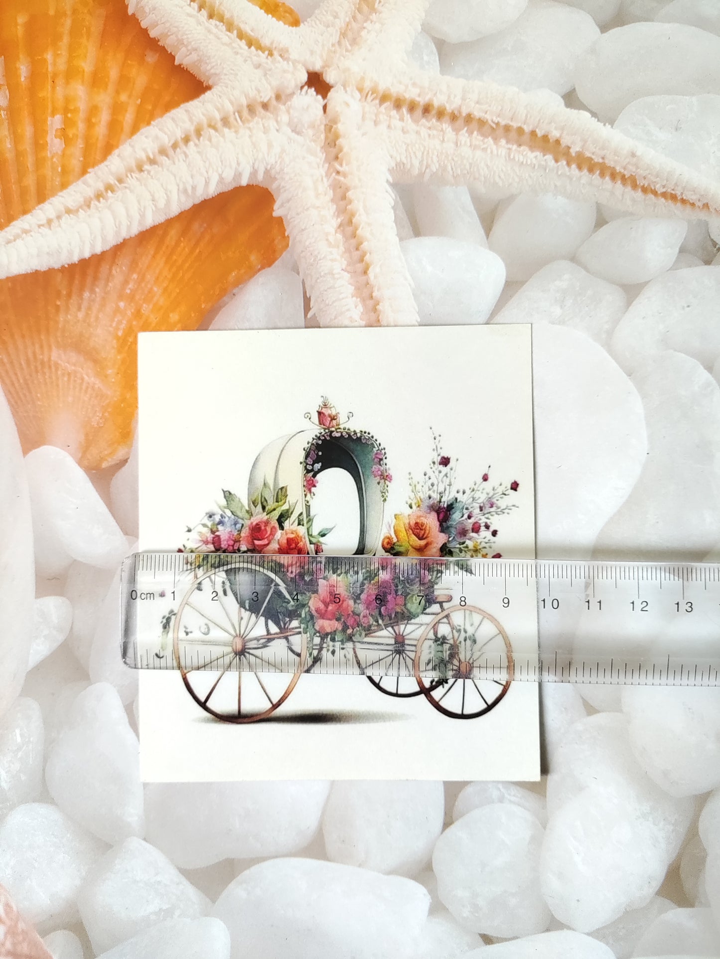 Princess Cart Sticker sheet