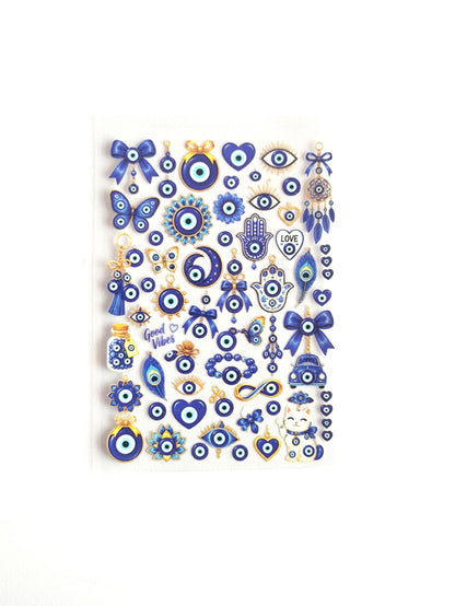 Evil eye UV DTF Stickers - D96
