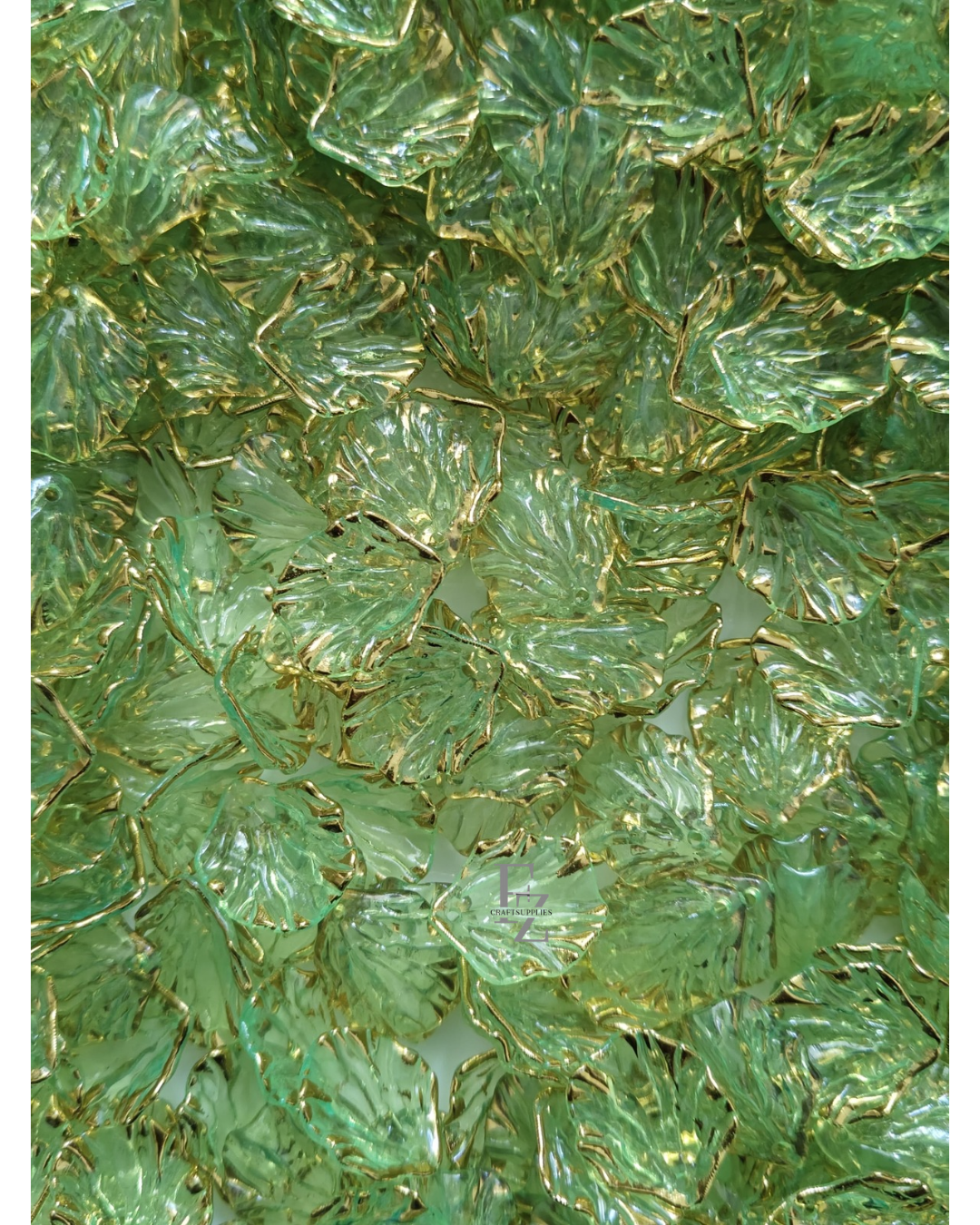 Acrylic Petals D2 - Green
