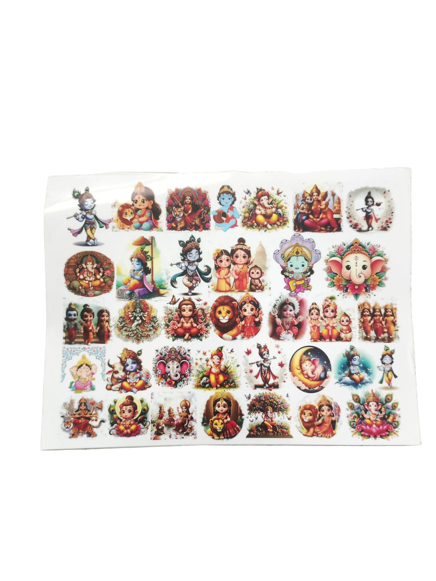 God Sticker Sheet A4
