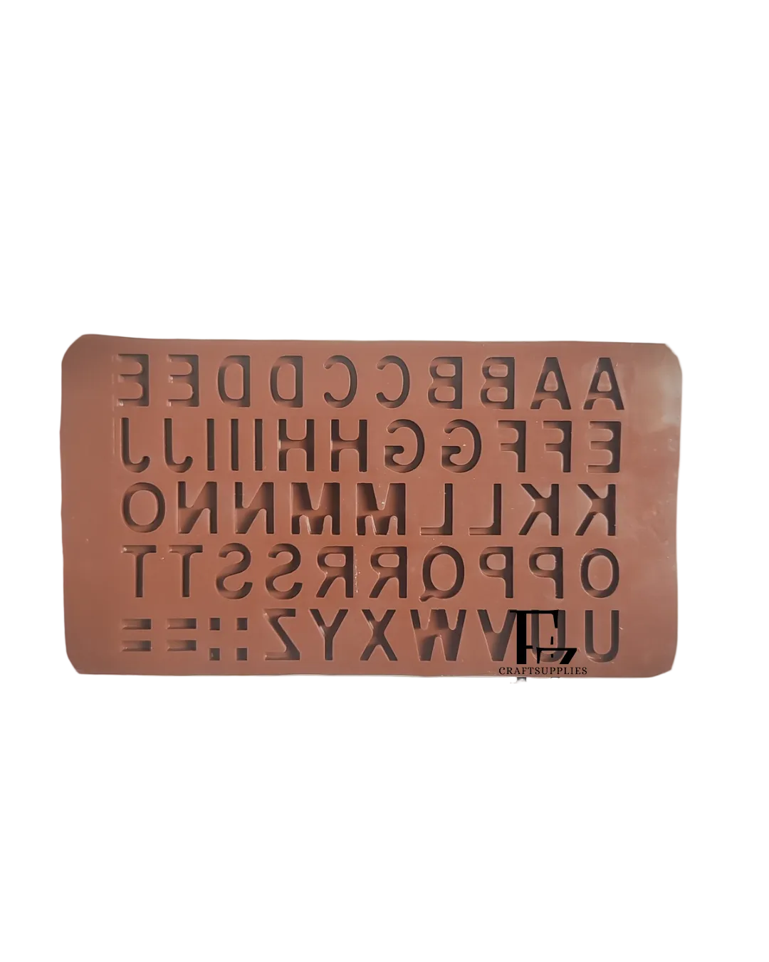 Mini Alphabet Chocolate/ Candle Mould