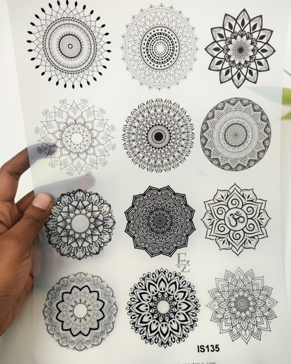 Mandala Insert Sheet A4 - D44