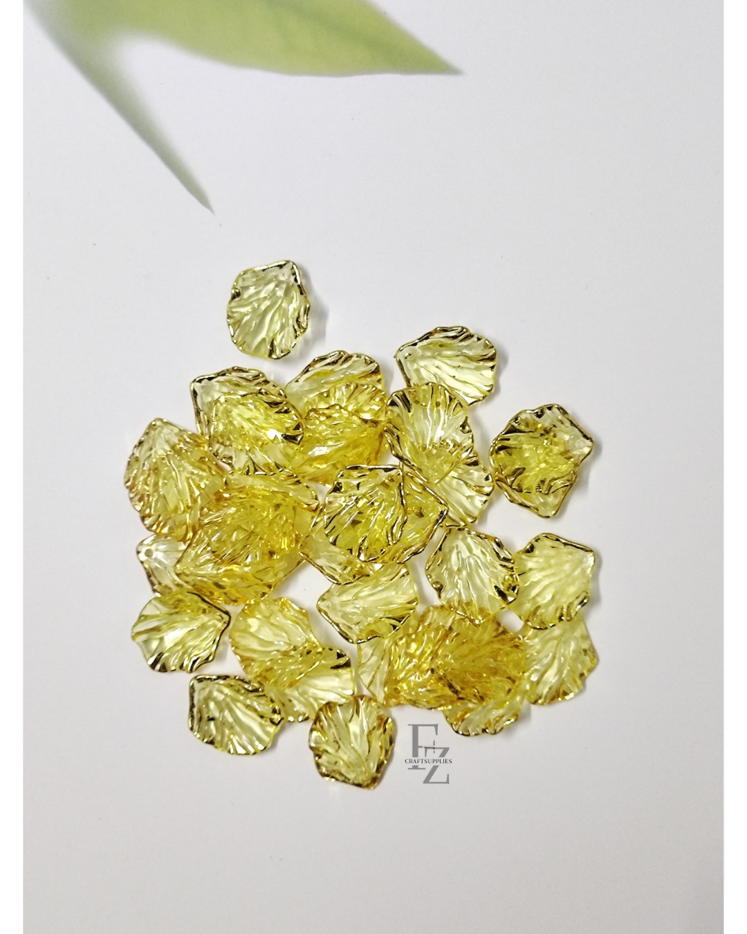 Acrylic Petals D2 - Yellow