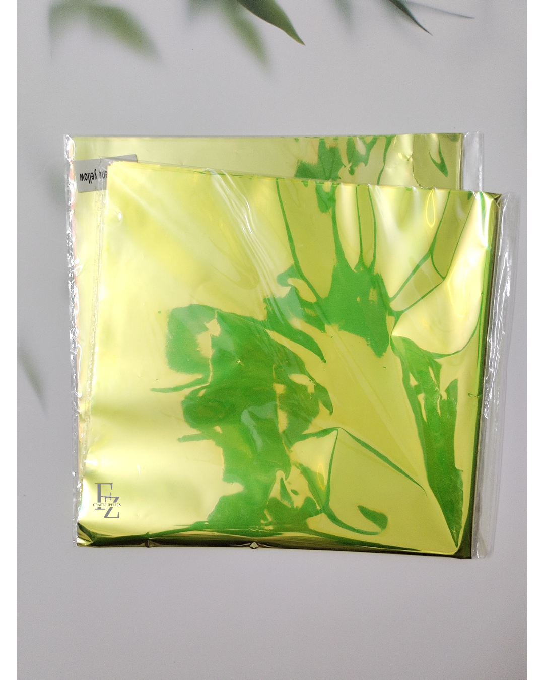 Holographic Sheet - Yellow