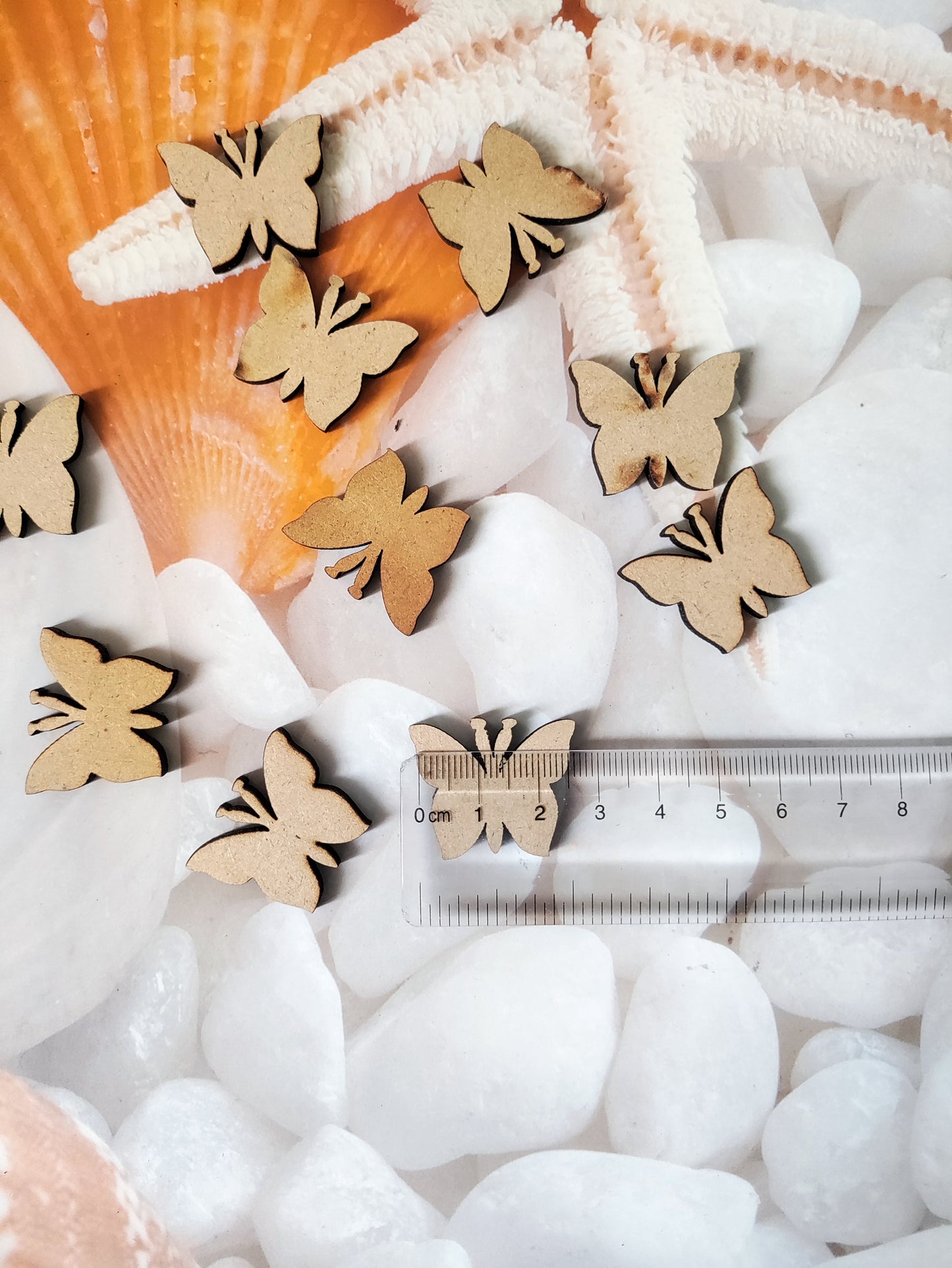 Mini Butterfly MDF Cutout - 10 Pieces