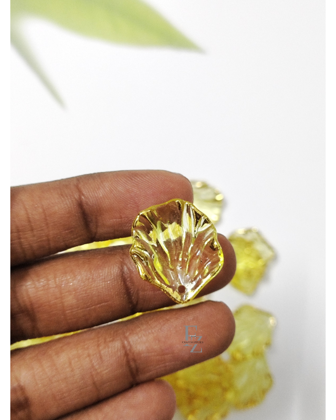 Acrylic Petals D2 - Yellow