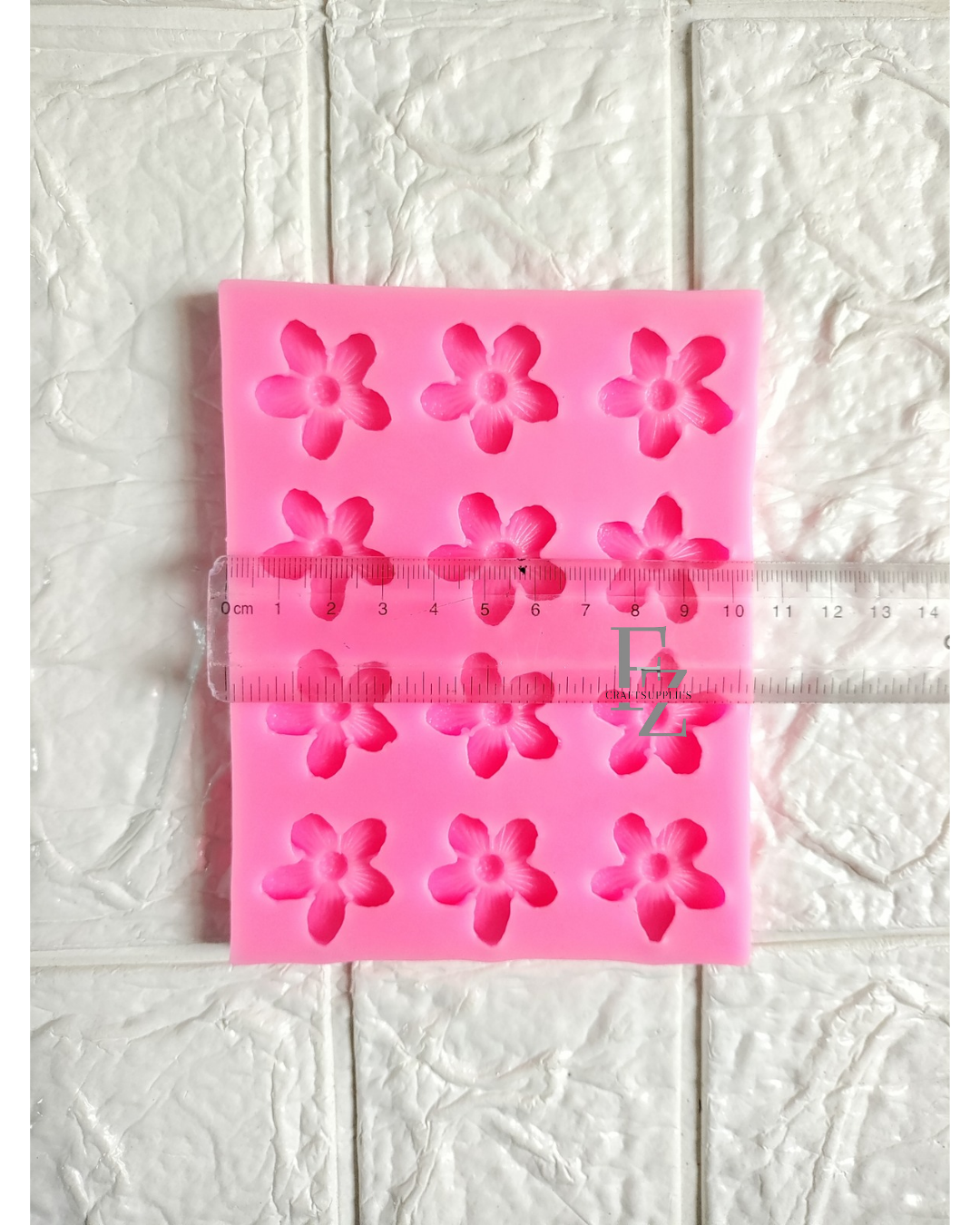 12 Cavity Flower Candle Mould