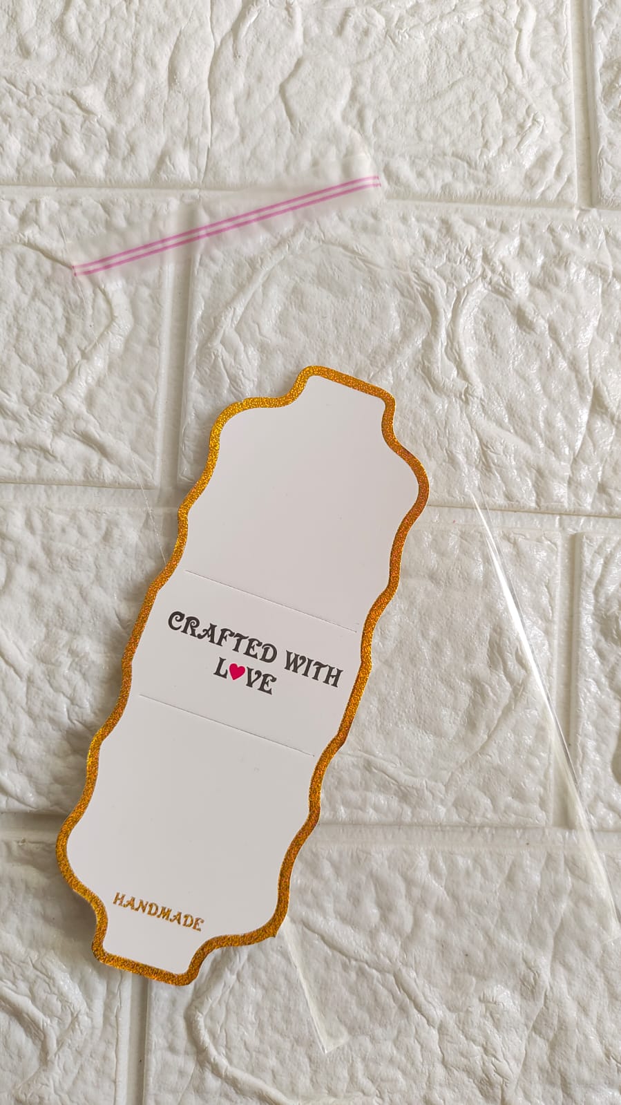 Bookmark Card Packing Design 2 - 10 Pieces