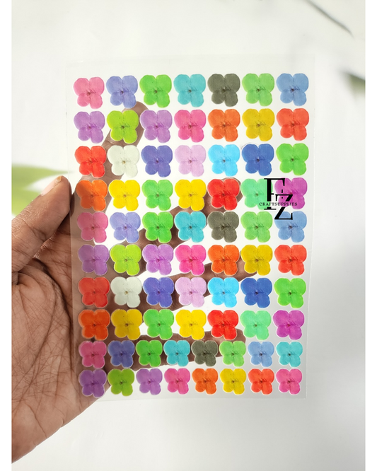 Hydrangea Peel off Sticker