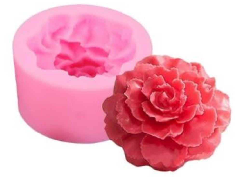 Big Marigold Flower Candle Mould