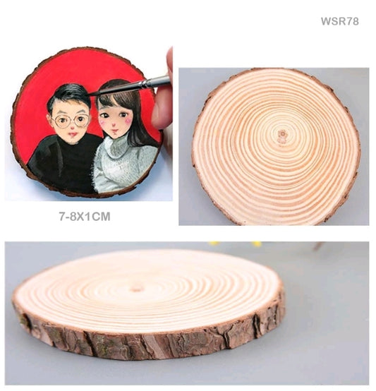 Wooden Slice/ Log 7-8cm