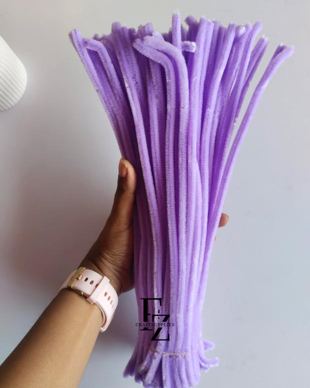 Pipe Cleaner 8MM - L. Purple