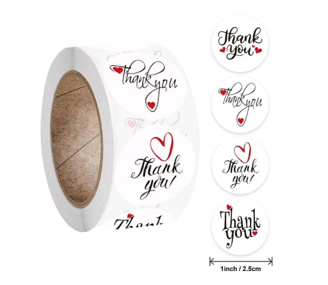 Thank you Stickers D17