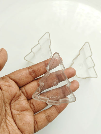 Christmas Tree Polycarbonate Cup for Candle Making - 1 Piece