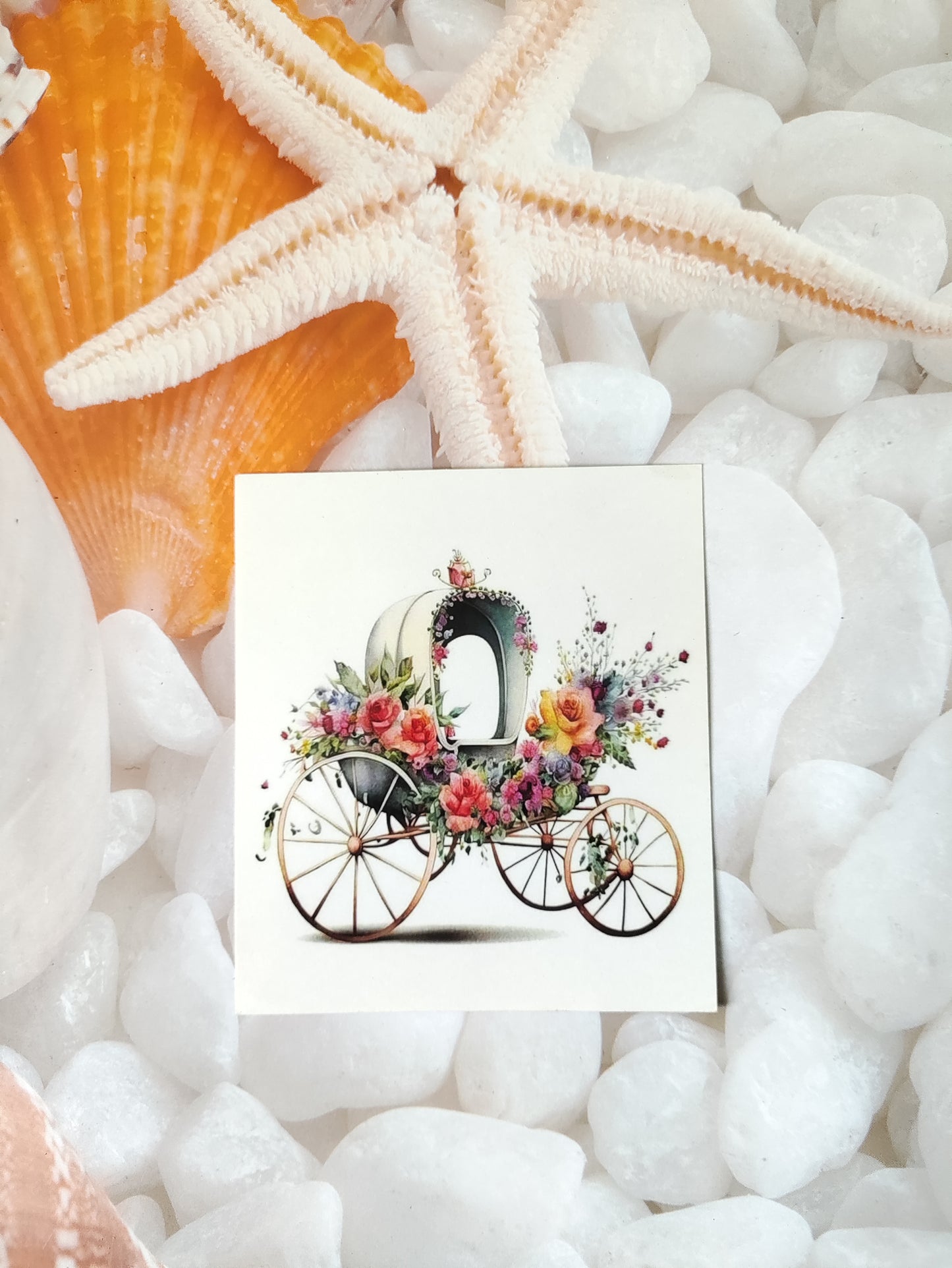 Princess Cart Sticker sheet