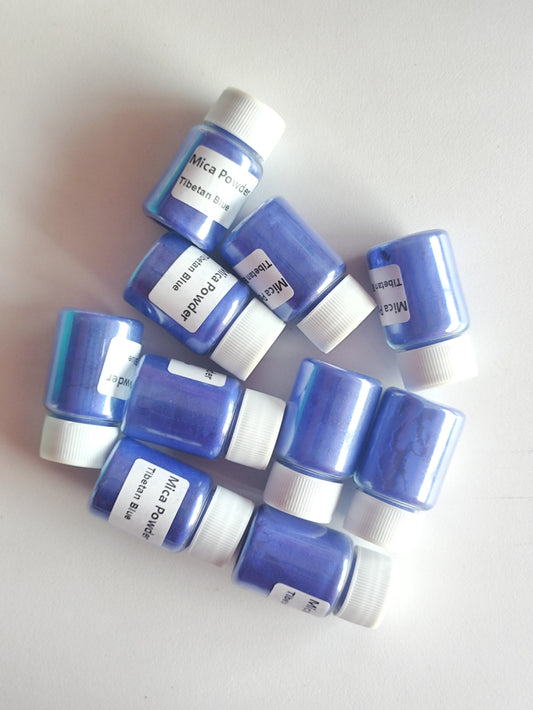 Mica Powder 10g - Tibetan Blue