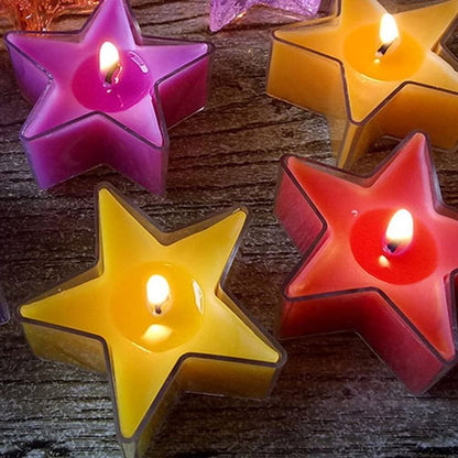 Star Polycarbonate Cup for Candle Making - 1 Piece