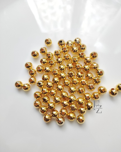Gold Beads for Rakhi 8mm - 20g