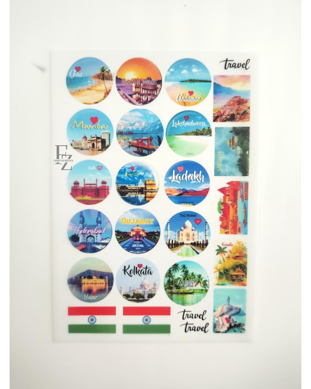 Travel Insert Sheet A5 - D58