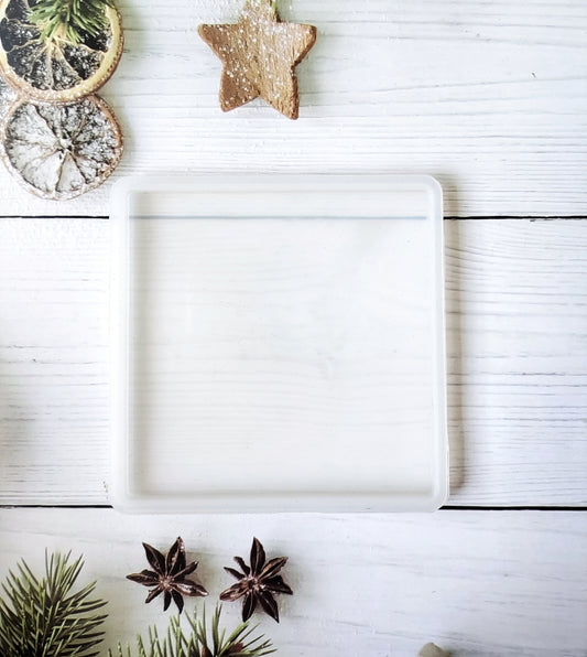 4 Inch Square Coaster Mould