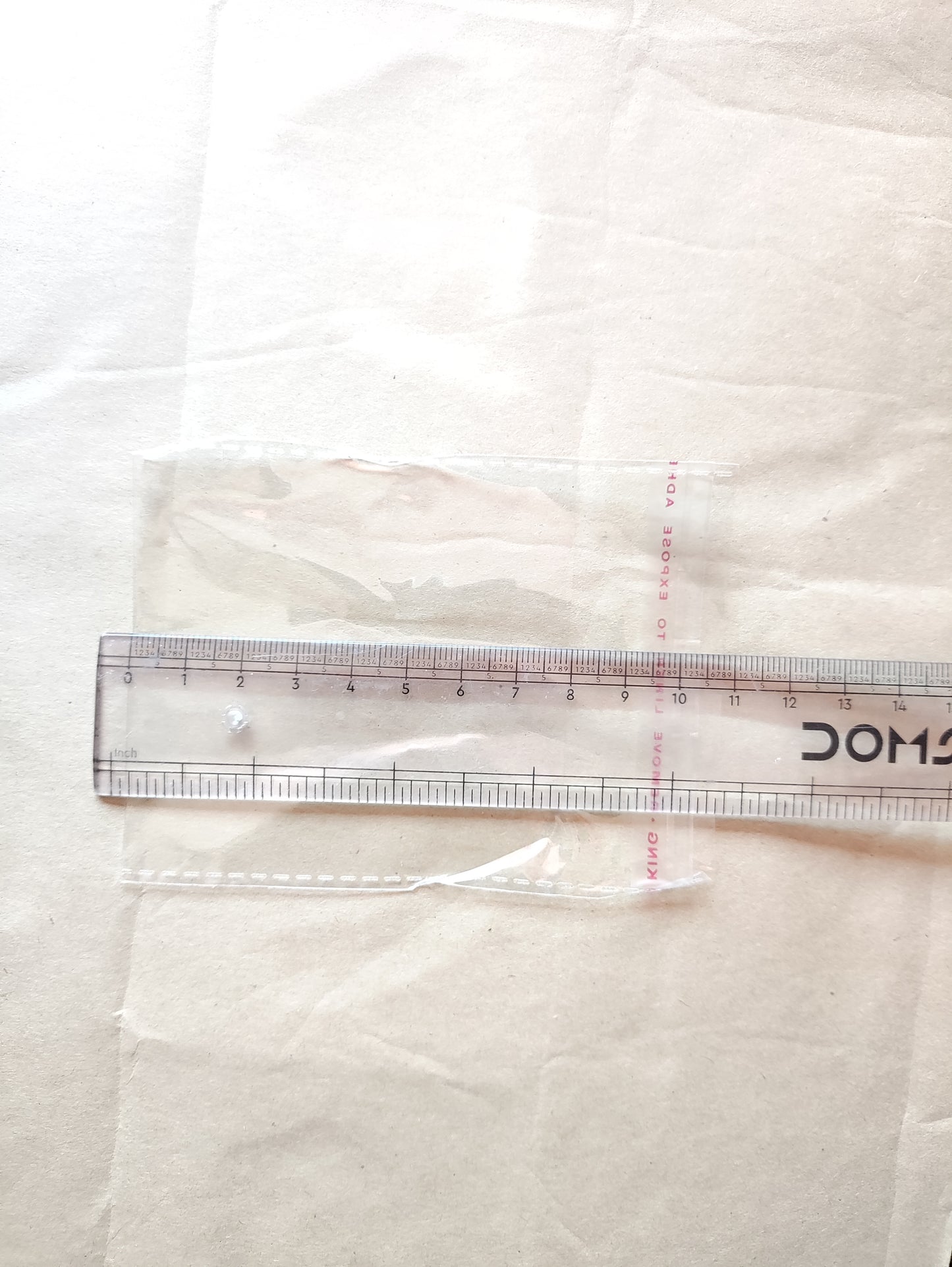 Transparent Packing Covers - 50 Pieces