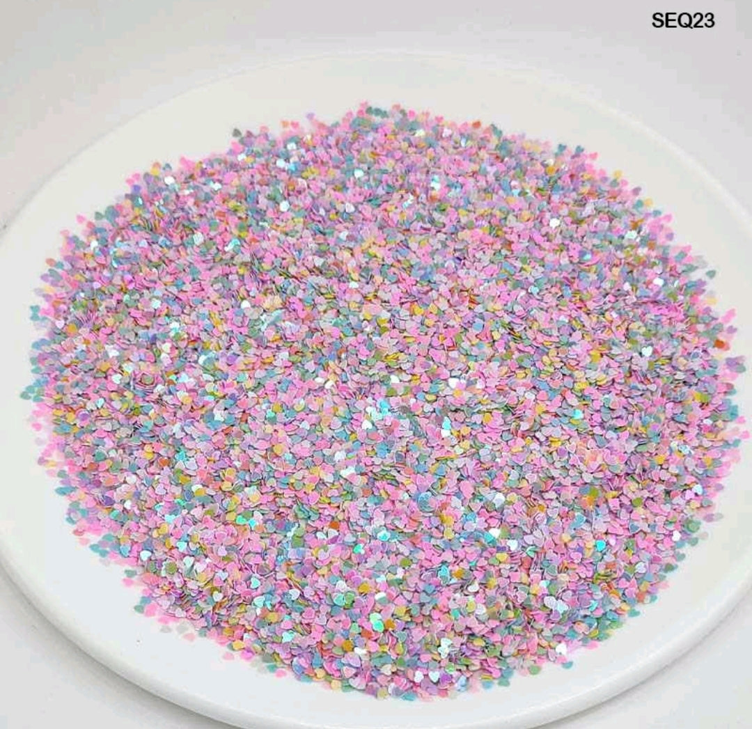 Heart 4mm Sequins - 20g