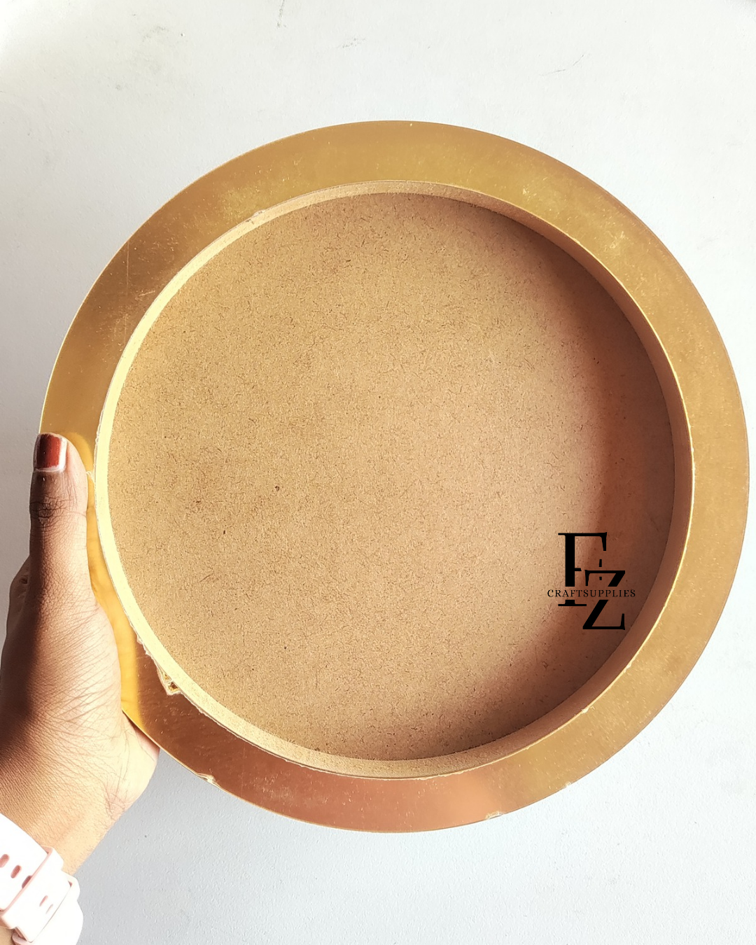 Acrylic Round Mdf Frame - 10 Inches