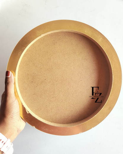 Acrylic Round Mdf Frame - 10 Inches
