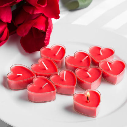 Polycarbonate Heart Cup for Candle Making