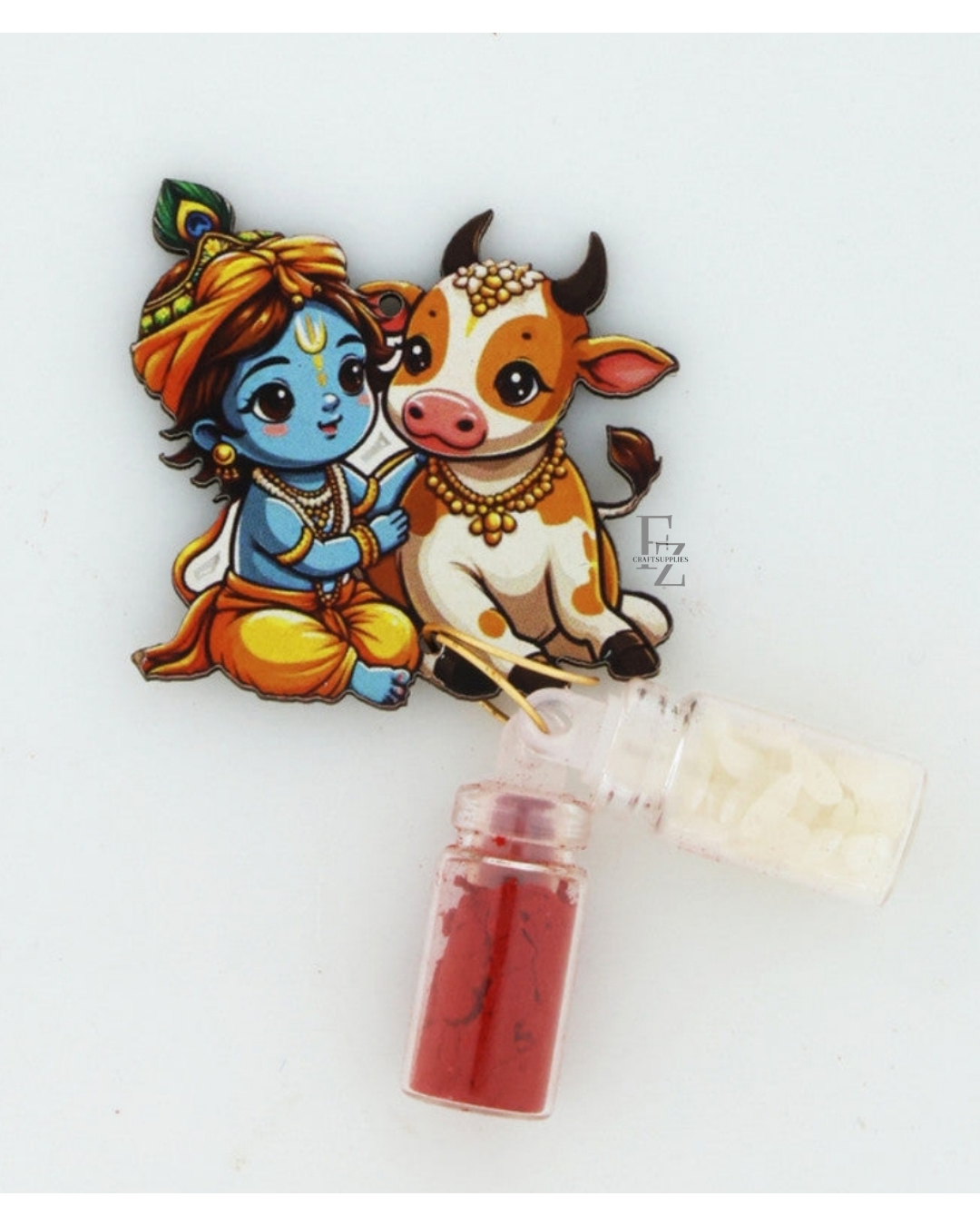 Kumkum Chawal Design 4