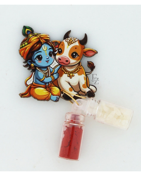 Kumkum Chawal Design 4