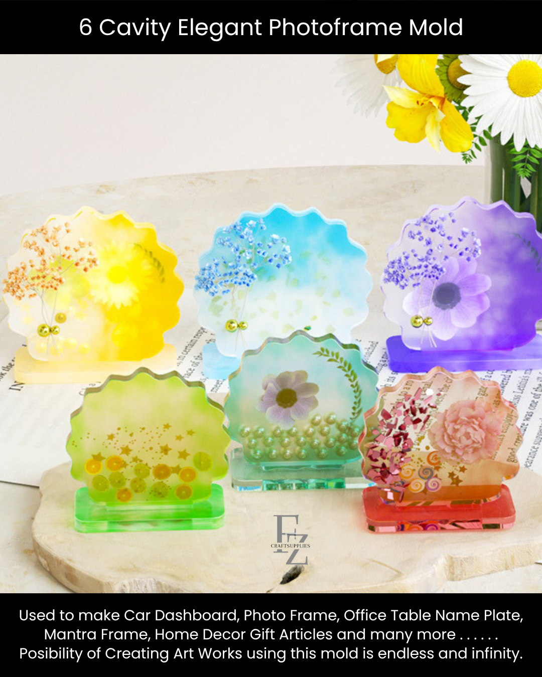 Elegant Photo Frame/ Dashboard Mould