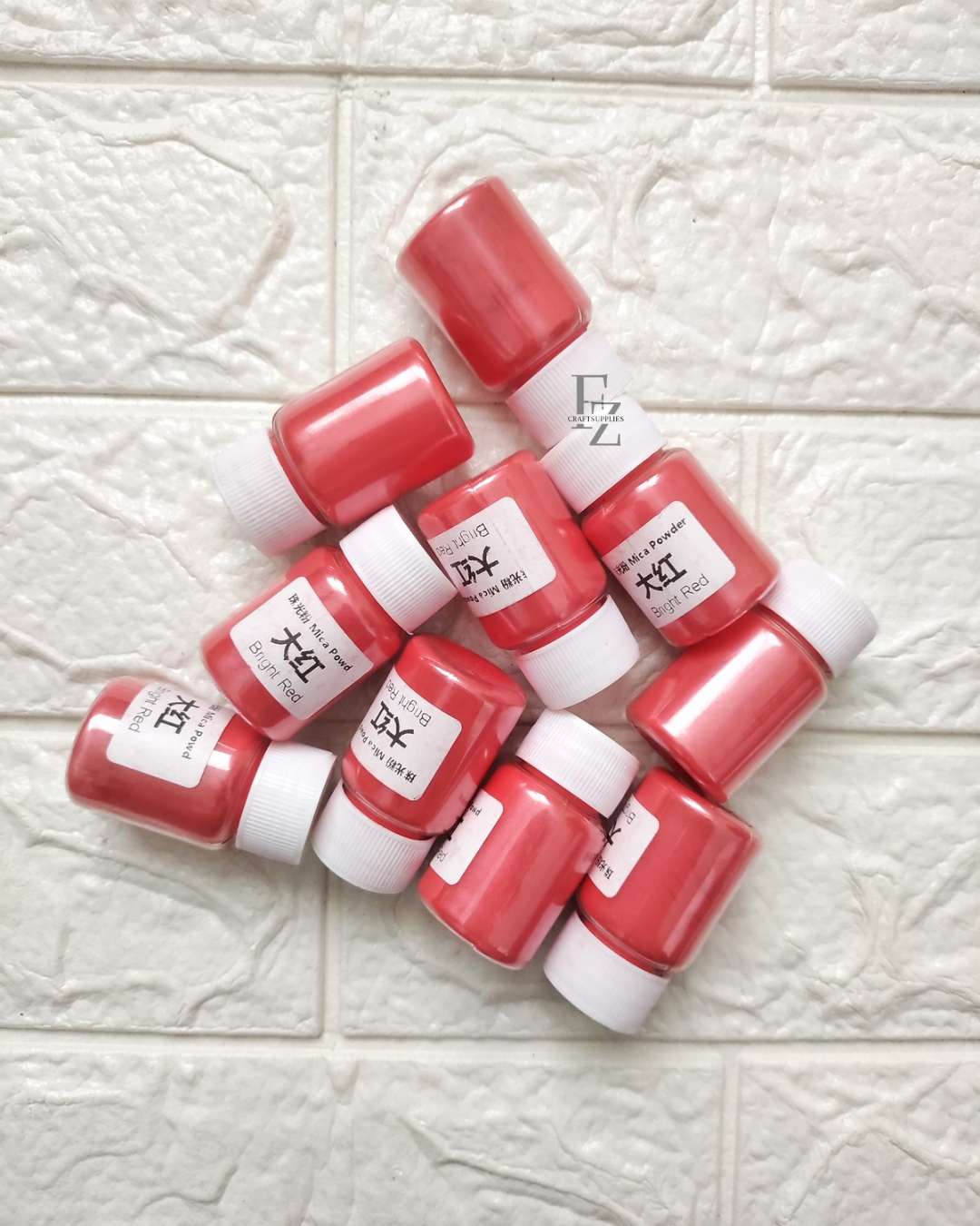 Mica Powder 10g - Bright Red
