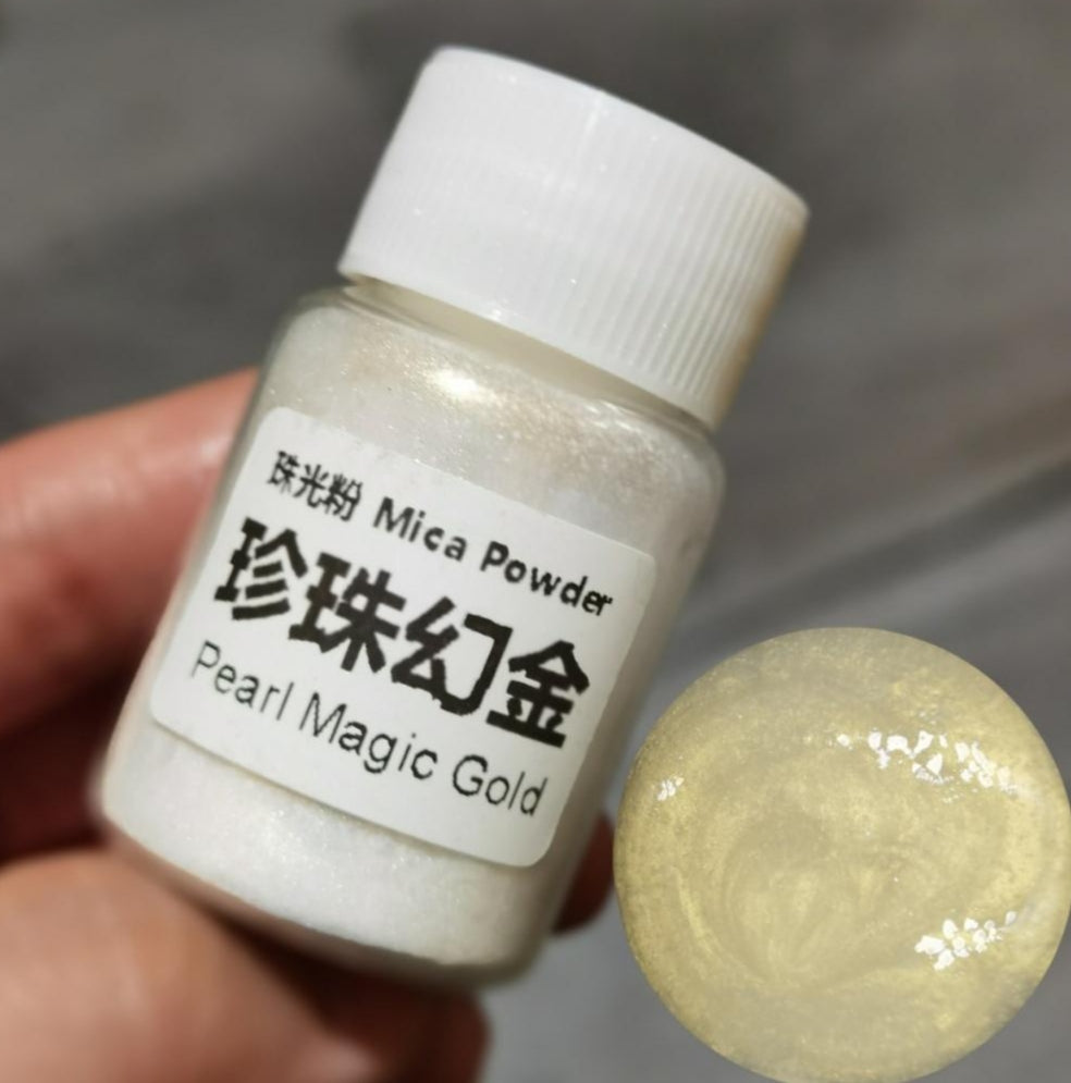 Mica Powder 10g - Pearl Magic Gold