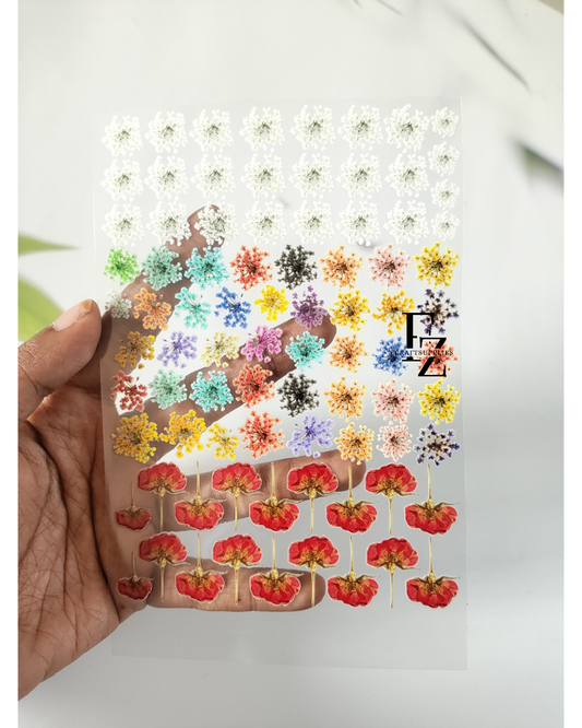 Queen Anne's & Rose Peel off Sticker