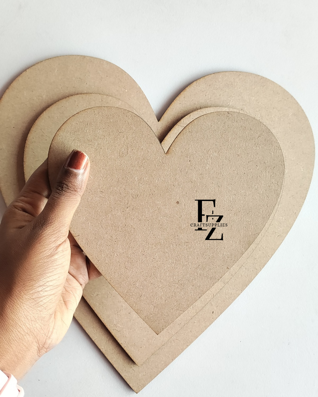 Heart MDF Base - 1 Piece