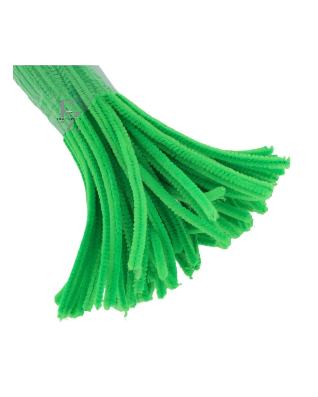 Pipe Cleaner Green - 1 Pack (100 pcs)