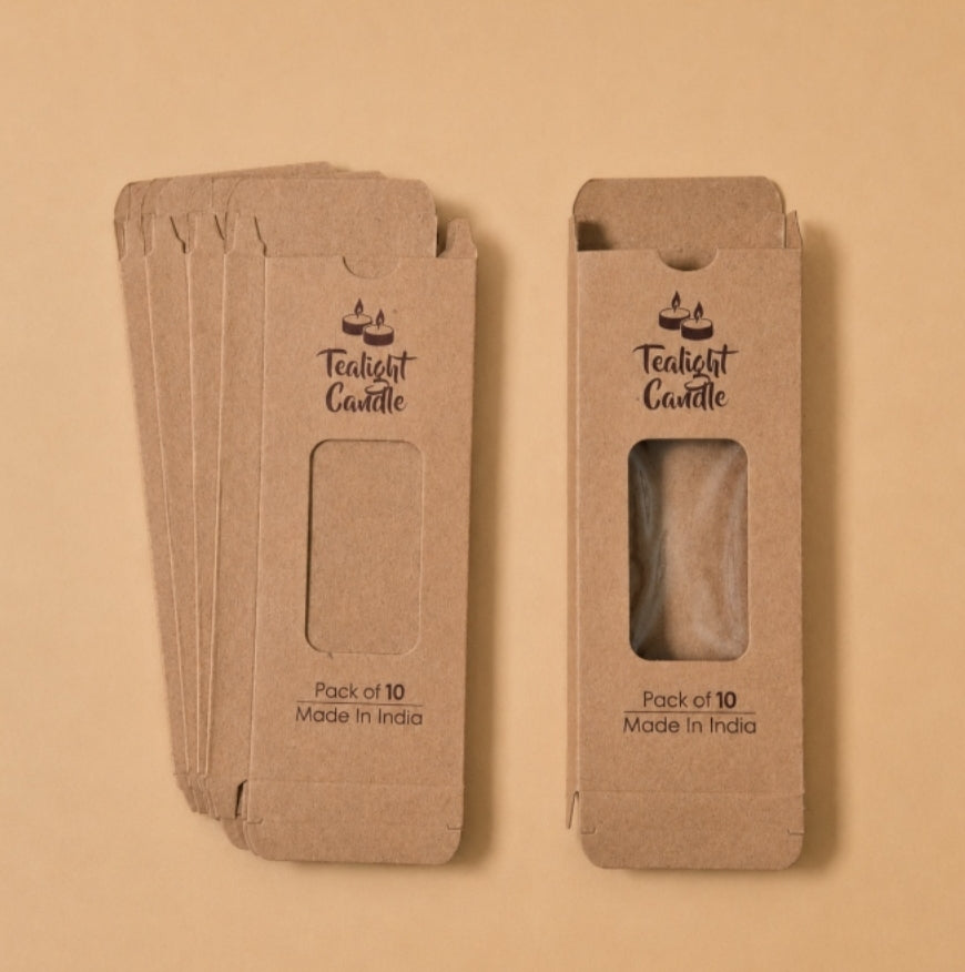 Tea light Candle Packing Box - Pack of 10
