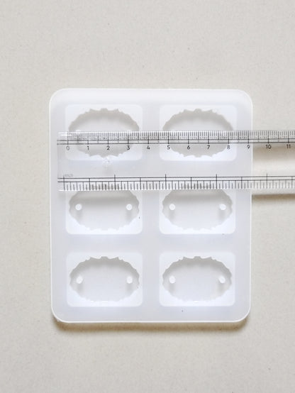 Oval Irregular Rakhi Mould