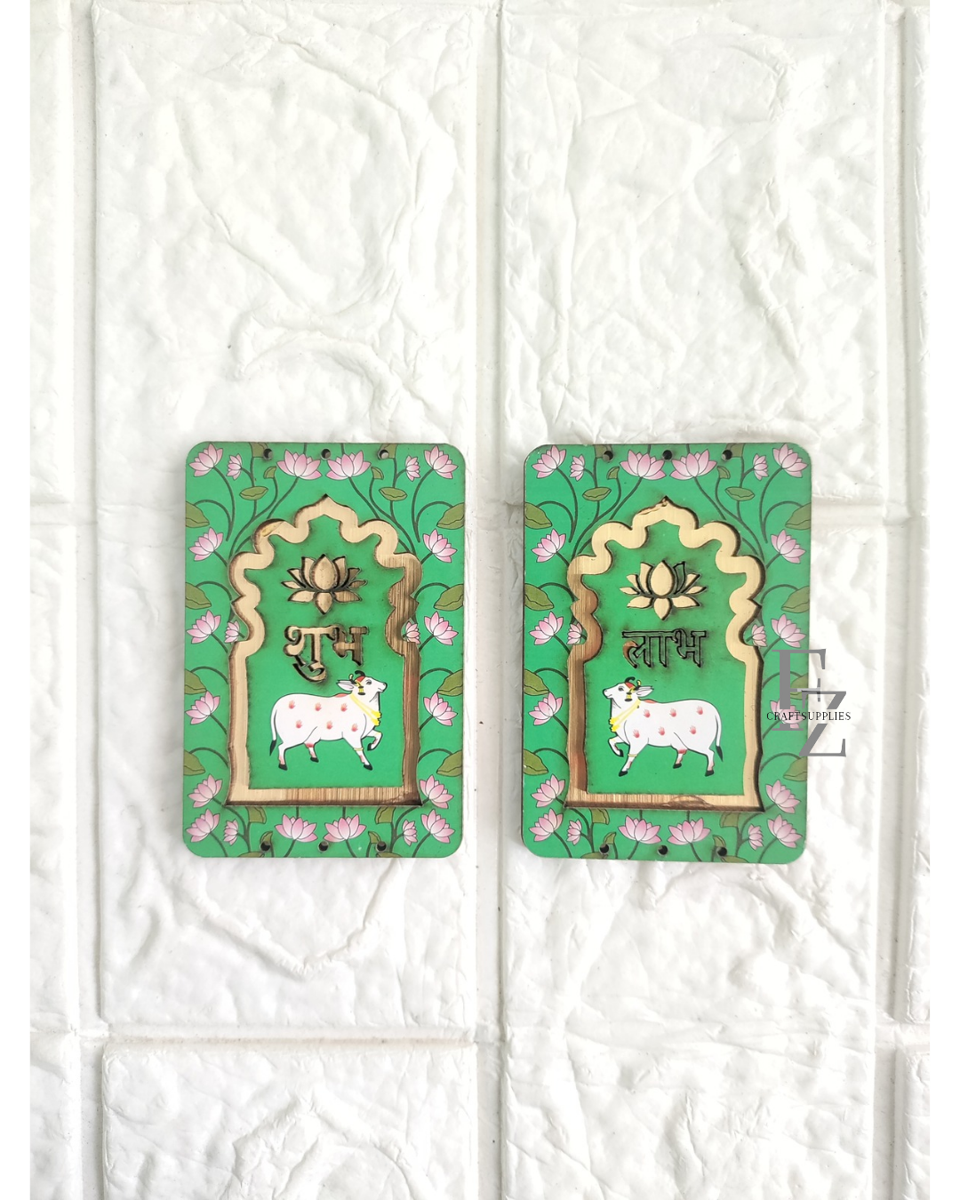 Small Pichwai Cow Jharokha Mdf