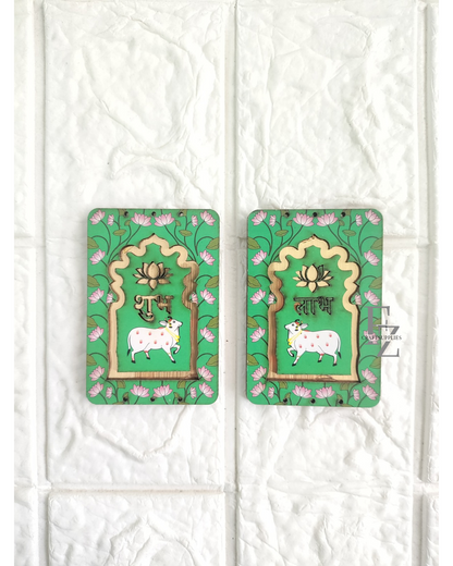 Small Pichwai Cow Jharokha Mdf