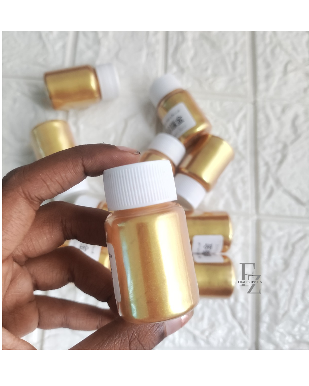 Pearl Mica Powder 10g - Pearl Gold