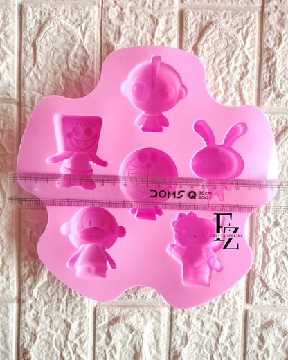 Cartoon Theme Concrete/ Soap Mould