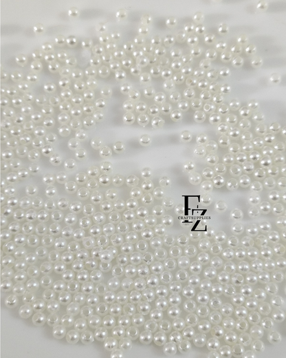 Pearl Beads 3mm - 20grams