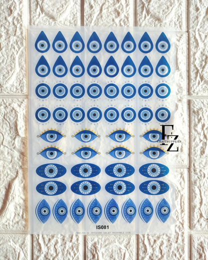 Evil Eye Insert Sheet - A4